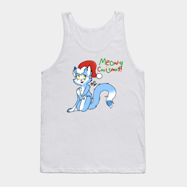 Meowy Cwismas! Tank Top by AthenatheWitch